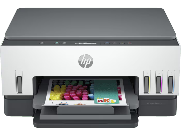 HP Smart Tank 670 AiO Printer:AFR/ME-en